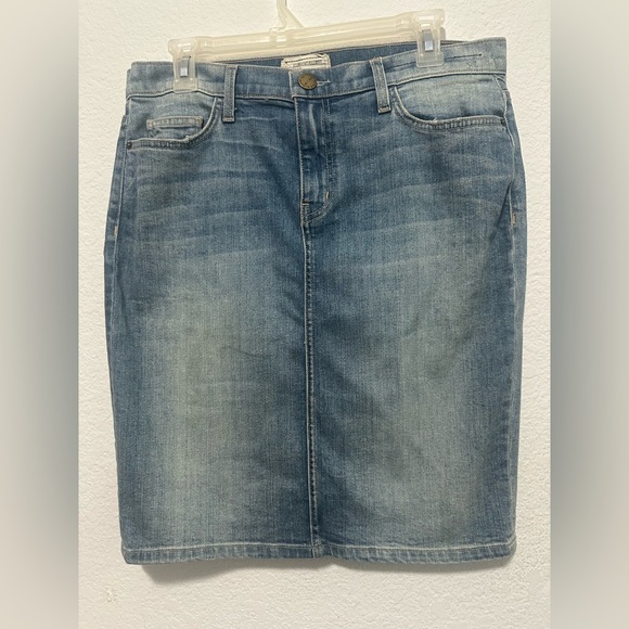 Current/Elliot Blue Denim Skirt size 30 - Picture 1 of 10